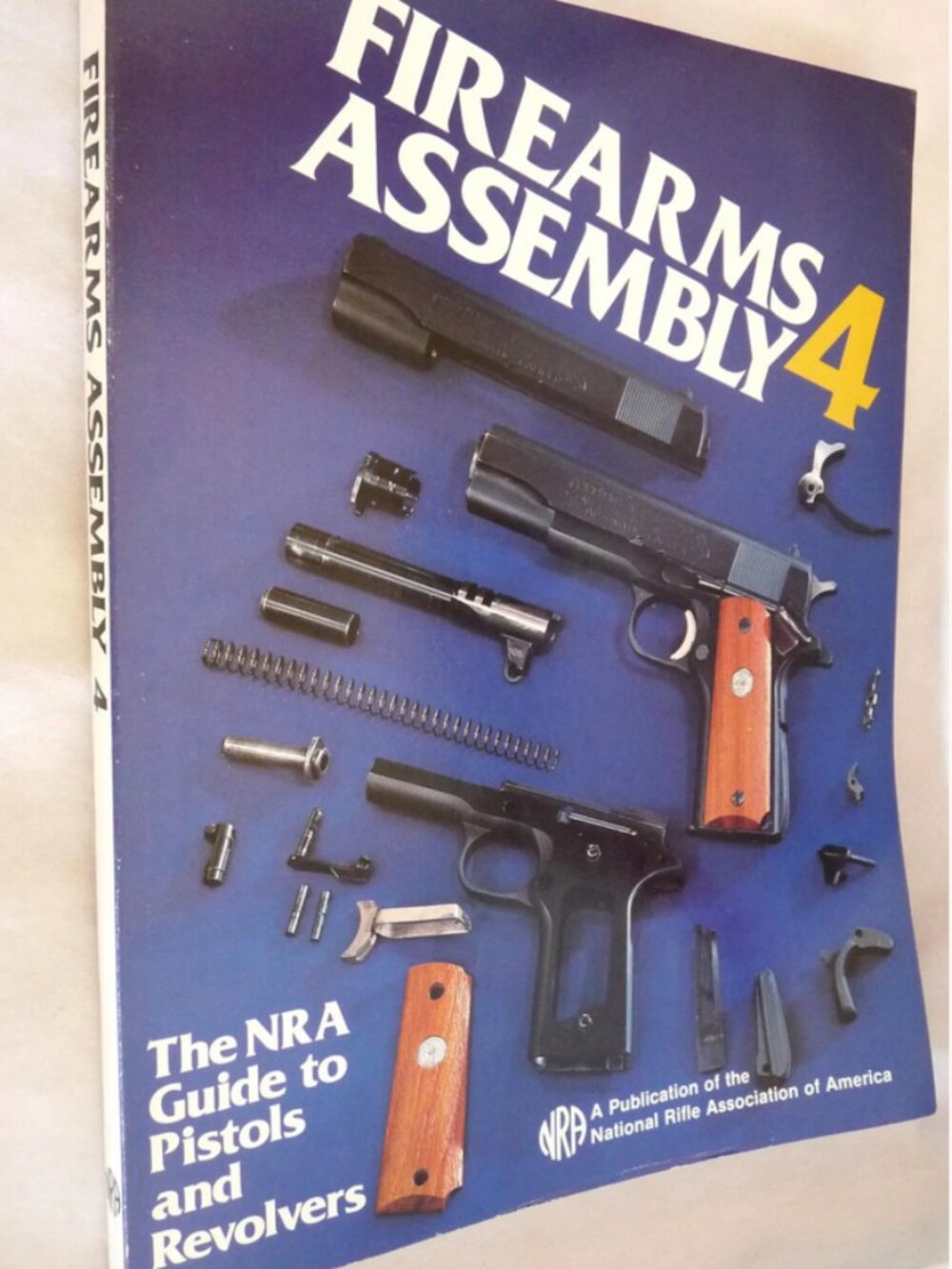 Firearms Assembly 4 NRA Guide Pistols Revolvers Rifles shotguns book 1980 gunsmi